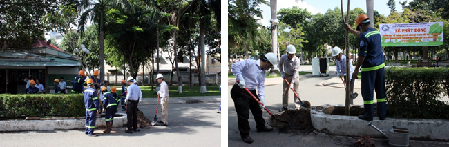 Lễ trồng c&acirc;y c&ocirc;ng &iacute;ch quận G&ograve; Vấp năm 2019 - h&igrave;nh 1